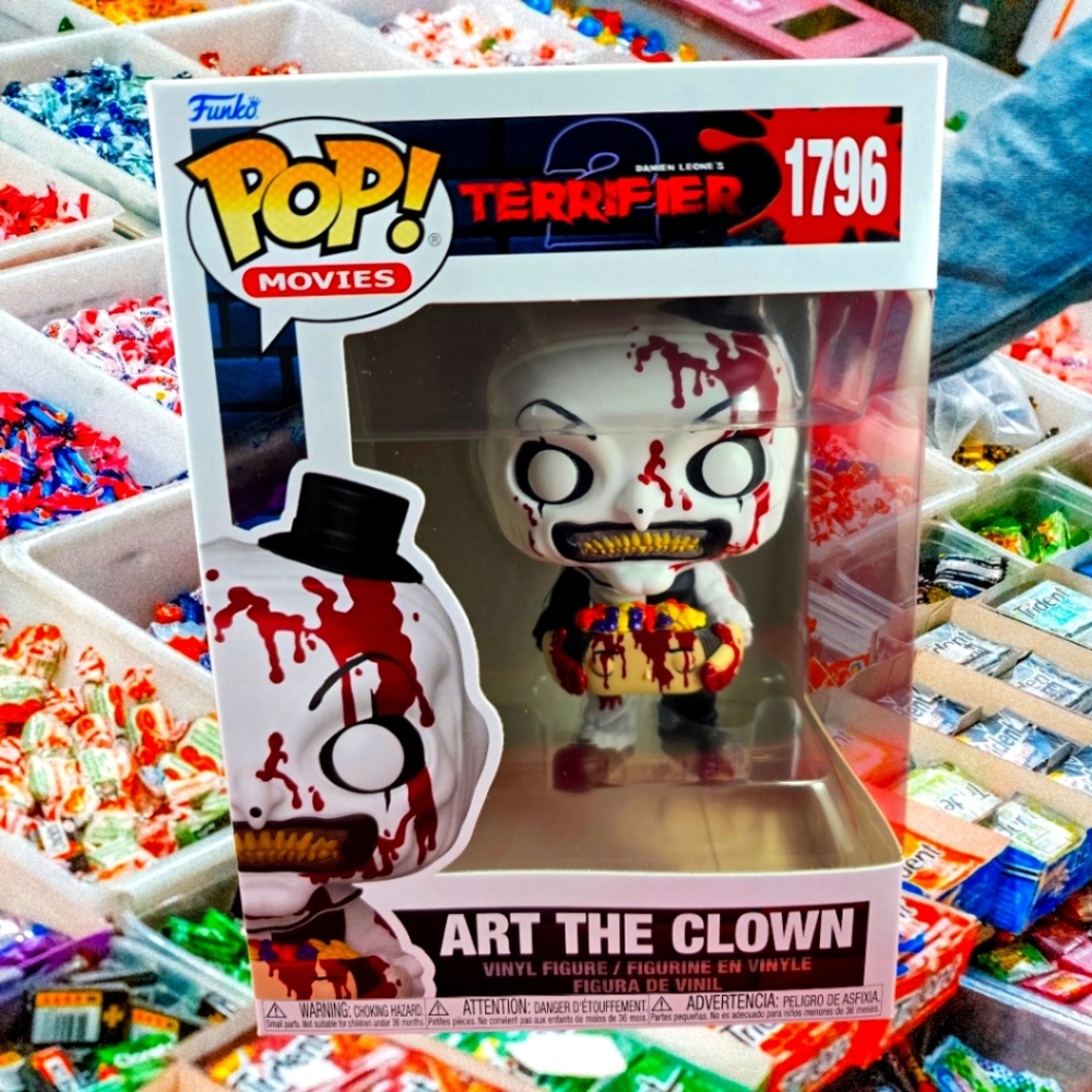 Art the Clown funko # 1796 (nib) With Pop Protector